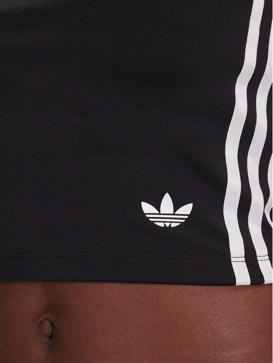 adidas adidas топ adicolor 3-Stripes JX7717 Черен Slim Fit