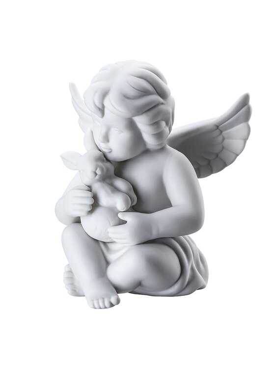 Rosenthal Rosenthal Figurka Anioł duży z zającem Biały
