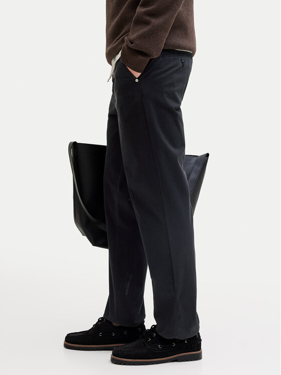 Jack & Jones Jack & Jones Чино панталони Stollie 12292970 Черен Regular Fit