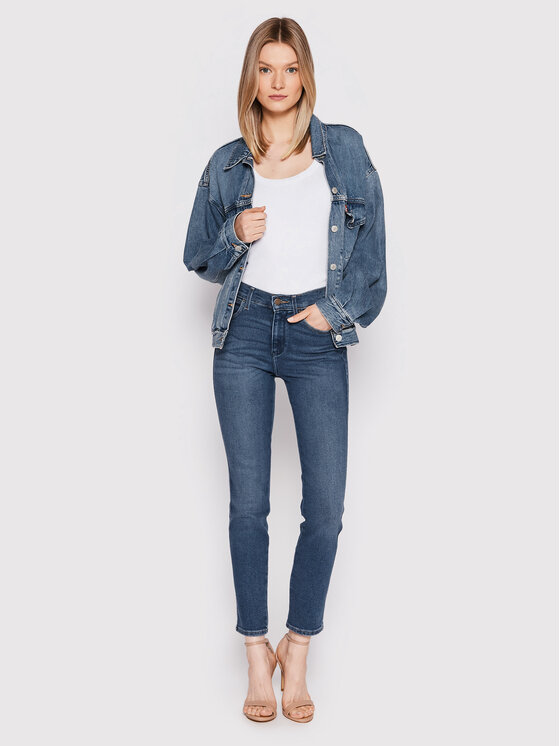 Wrangler Wrangler Jeansy Body Bespoke 112327272 Niebieski Slim Fit