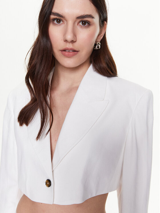 Herskind Herskind Pintsak Loreen 4757840 Valge Regular Fit