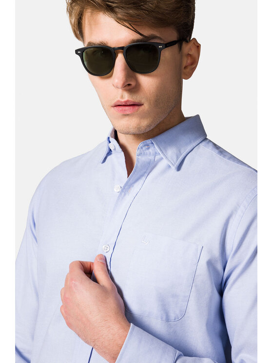 Lancerto Lancerto Koszula Sylvia 2 KO073123000011 Niebieski Slim Fit
