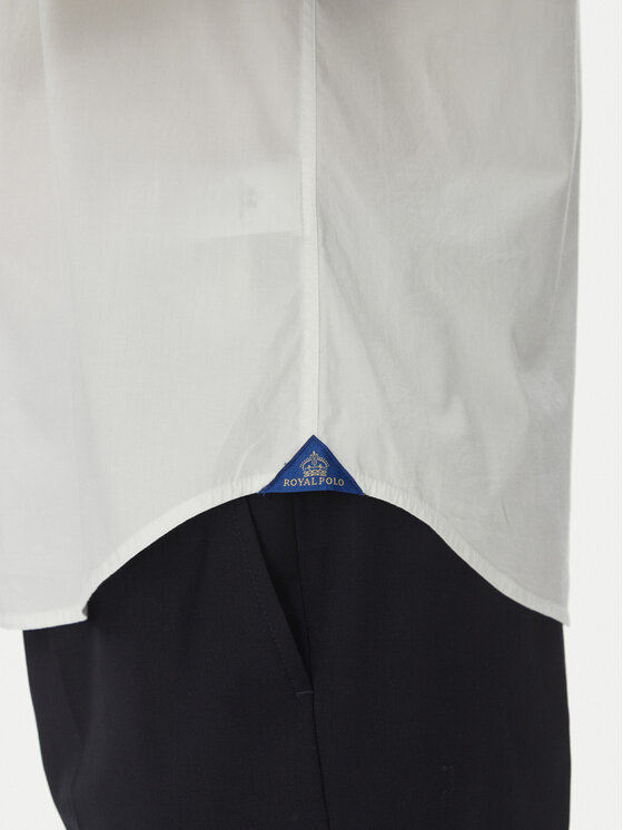 La Martina La Martina Krekls Aaron MACE30 PP483 Balts Regular Fit