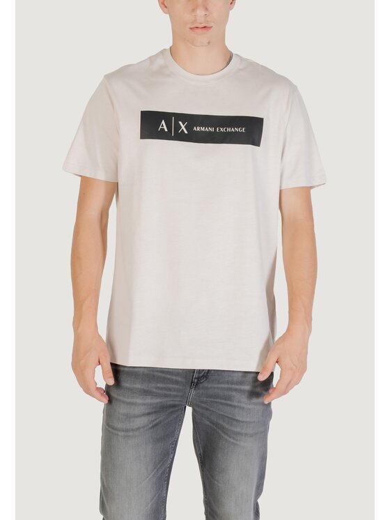 Armani Exchange Armani Exchange T-shirt XM001425 AF10361 Beige Casual Fit
