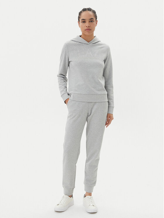 EA7 Emporio Armani EA7 Emporio Armani Teplákové nohavice 7W000096 AF12473 O8002 Sivá Regular Fit