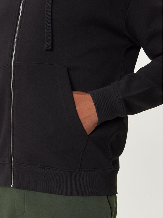 HUGO HUGO Felpa Dapozip 50548651 Nero Relaxed Fit