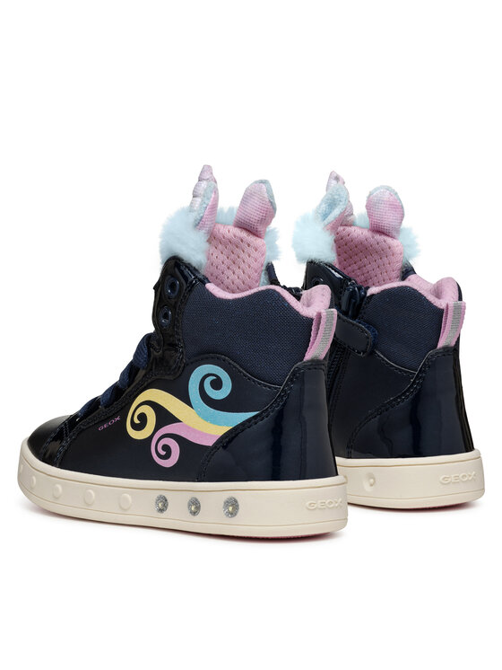 Geox Geox Superge J Skylin Girl J468WA 0NFBH C4243 S Mornarsko modra