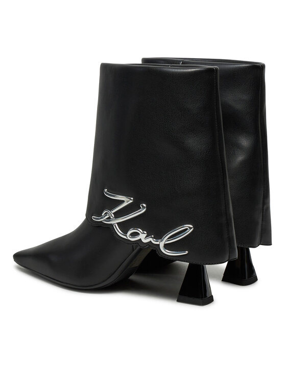 KARL LAGERFELD KARL LAGERFELD Μποτάκια KL32044A Μαύρο