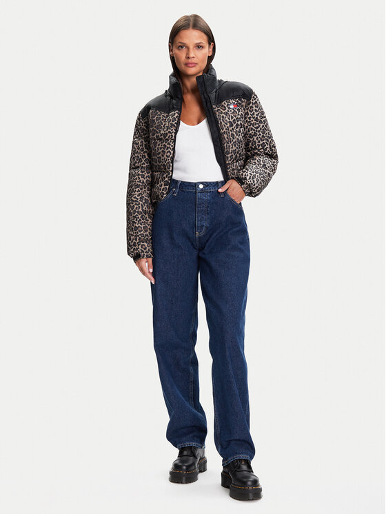 Tommy Jeans Tommy Jeans Zimska jakna DW0DW21967 Rjava Relaxed Fit