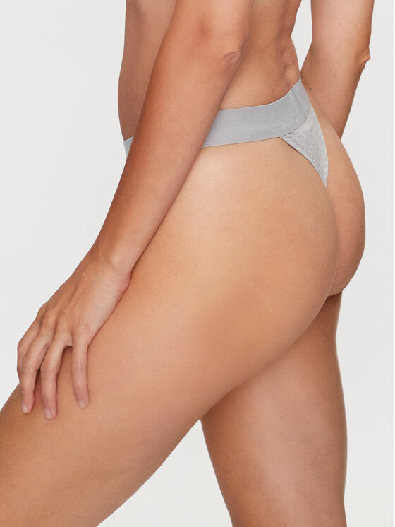 HUGO Hugo Chilot tanga String Red Label 50492326 Gri