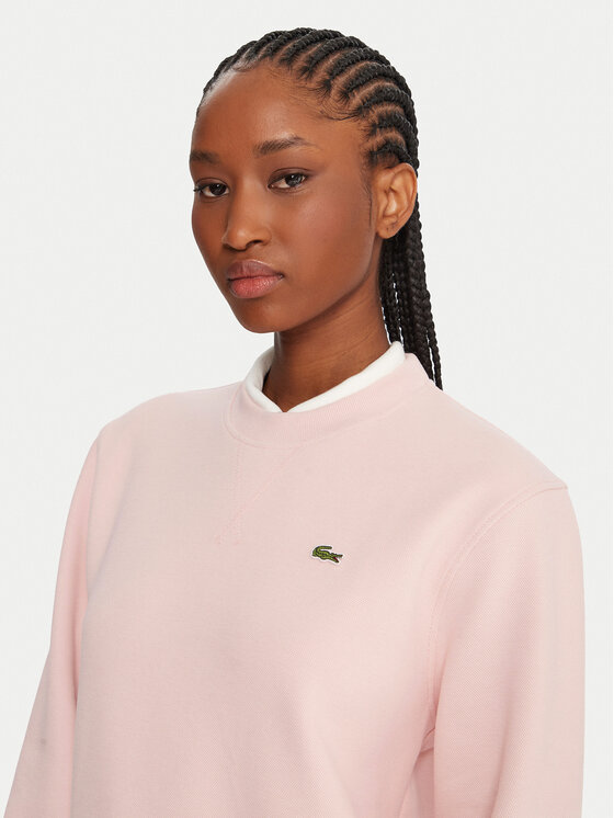 Lacoste Lacoste Bluza SF5245 Różowy Relaxed Fit