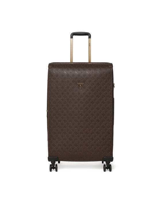 Guess Guess Велика валіза Lenwood Travel TWDP21 02988 Темно-бежевий