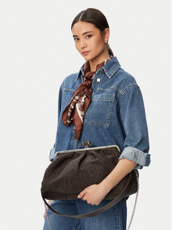 Weekend Max Mara Torebka 2615511095650 Brązowy ciemny