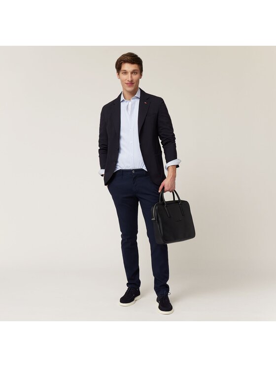 Harmont & Blaine Harmont & Blaine Pantaloni di tessuto WNN004053469 Blu Narrow Fit