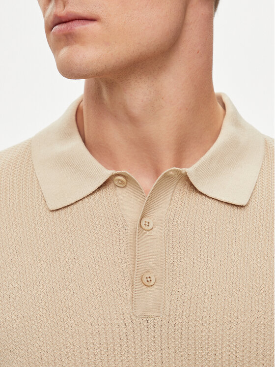 KARL LAGERFELD KARL LAGERFELD Polo 655040 542307 Bež Regular Fit