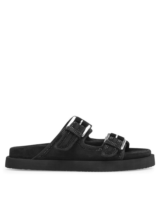 Eva Minge Mules / sandales de bain ELENA-24SS800 Noir