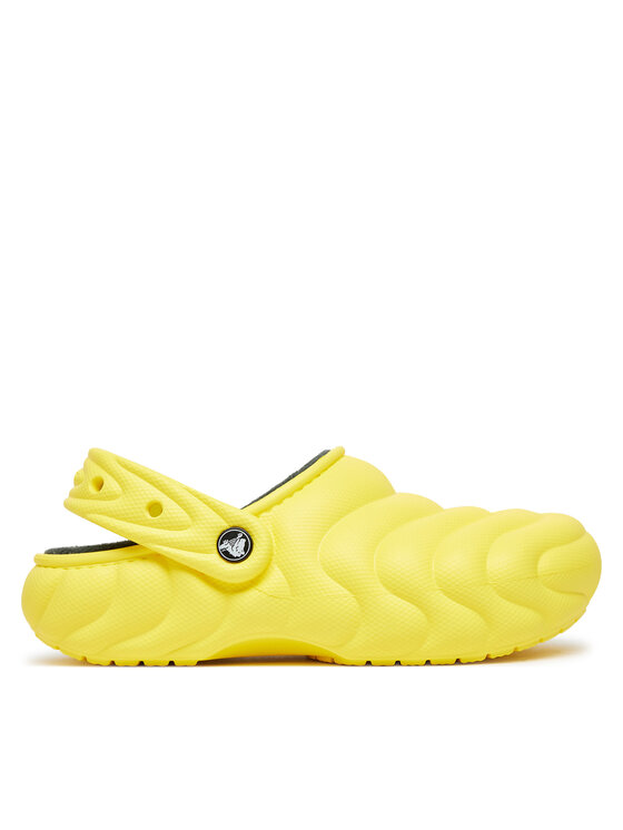 Şlapi Crocs Classic Lined Overpuff Clog 210059 Galben