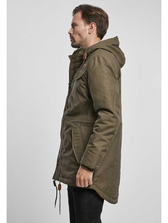 Brandit Brandit Parka 9442.1.L Zielony Regular Fit