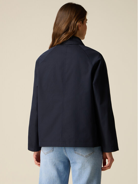 Oltre Oltre Cappotto invernale 0007J000158N034 Blu Regular Fit