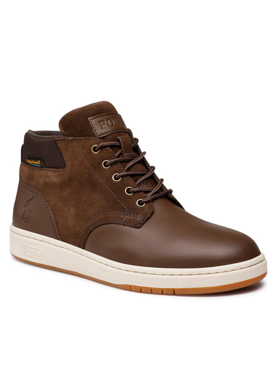 Polo Ralph Lauren Puszābaki Sneaker Boot 809855863003 Brūns