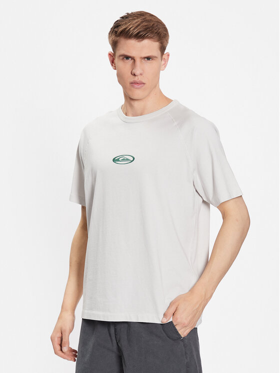 Quiksilver T-krekls Alpha Dog EQYKT04279 Pelēks Regular Fit