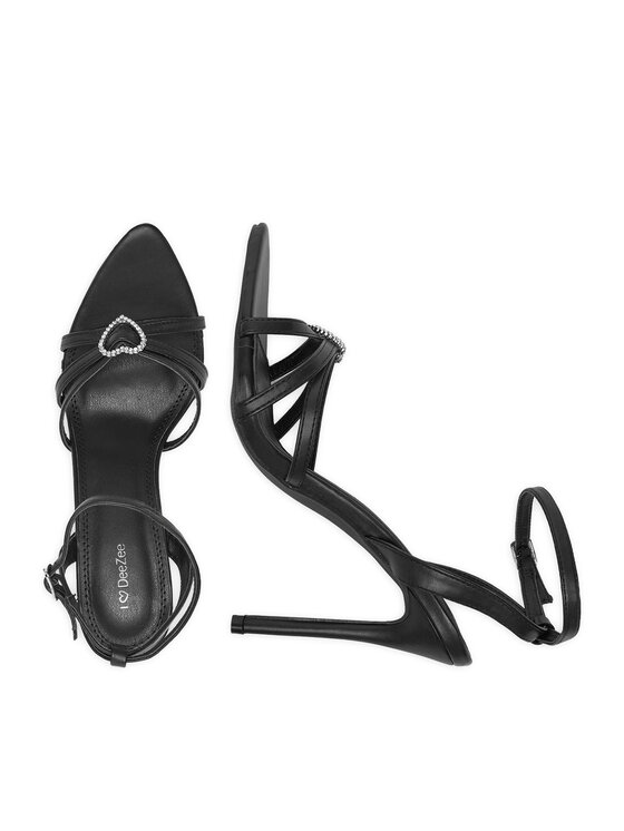 DeeZee DeeZee Sandale SWEETIE BLACK PU Crna