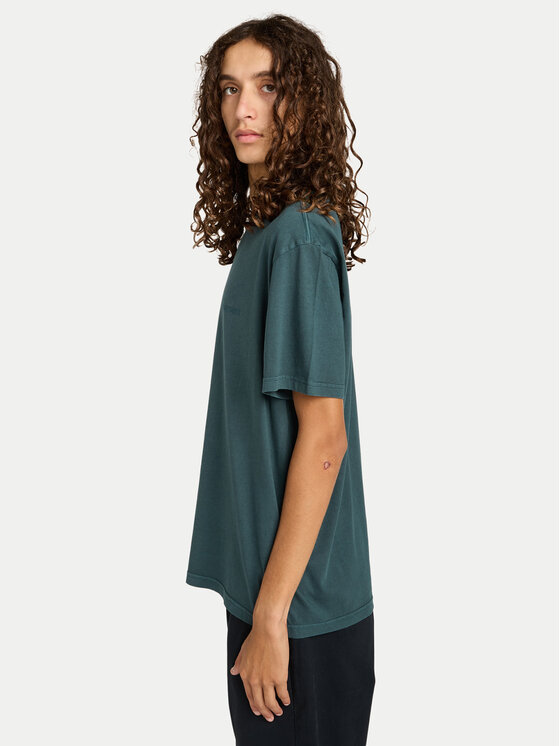 Element Element T-Shirt Lowcase Pigment ELYKT00177 Πράσινο Regular Fit