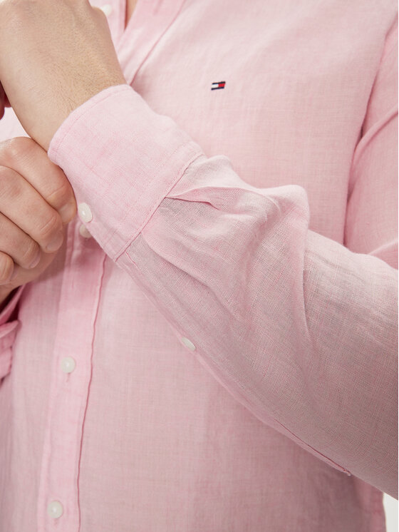 Tommy Hilfiger Tommy Hilfiger Camicia MW0MW34602 Rosa Regular Fit