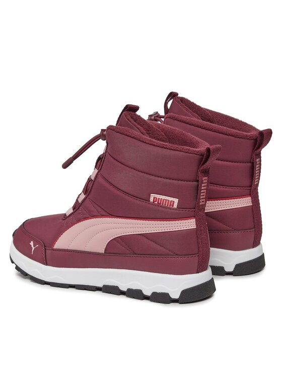 Puma Puma Śniegowce Evolve Boot Jr 392644 04 Bordowy