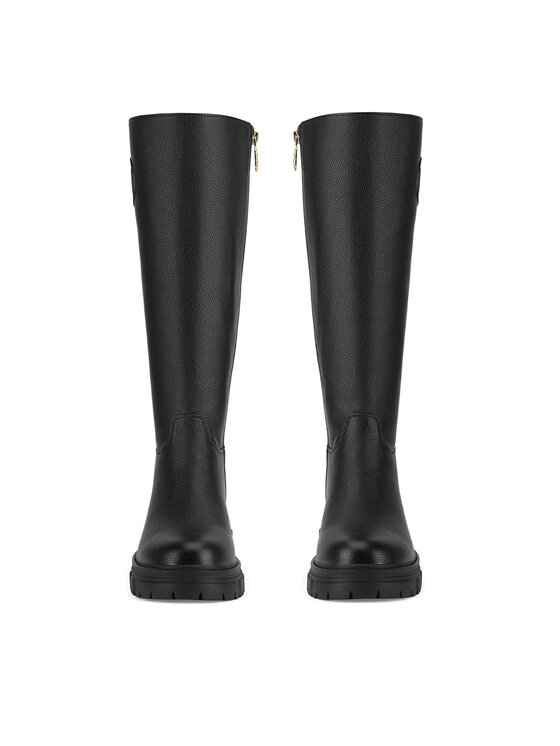 MEXX MEXX Kozačky ve vojenském stylu MI001805143W Černá
