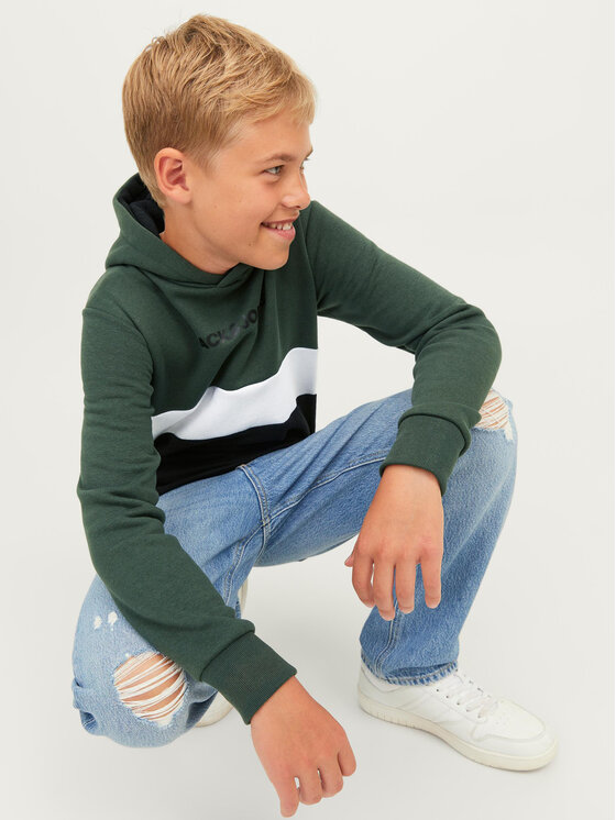 Jack&Jones Junior Jack&Jones Junior Jopa 12237402 Zelena Regular Fit