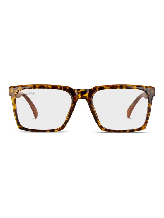 Okulary z filtrem blue light Herling, Brązowe, Sullivan