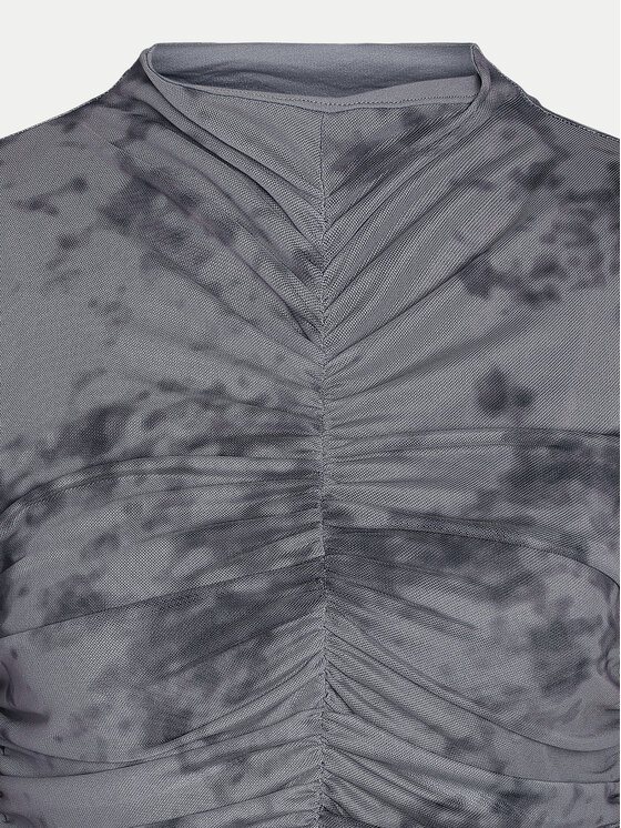 Noisy May Noisy May Bluzka Iggy 27031592 Szary Slim Fit