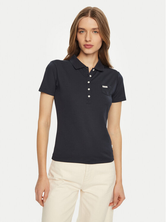 Guess Guess Poloshirt W5RP47 KARS2 Dunkelblau Regular Fit
