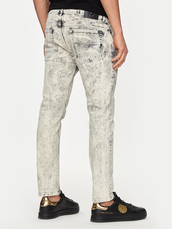 Versace Jeans Couture Versace Jeans Couture Džínsy 76GAB5K0 Biela Skinny Fit