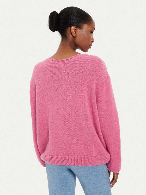 Kontatto Kontatto Sweater AI2025 3M0194 Rózsaszín Regular Fit