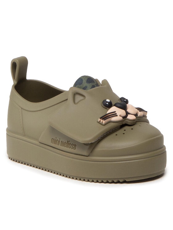 Melissa Melissa Nizki čevlji Mini Melissa Jelly Pop Safari 33687 Zelena