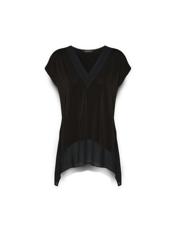 Elena Mirò Elena Mirò T-shirt G355Z000570N033 Nero A-Line Fit