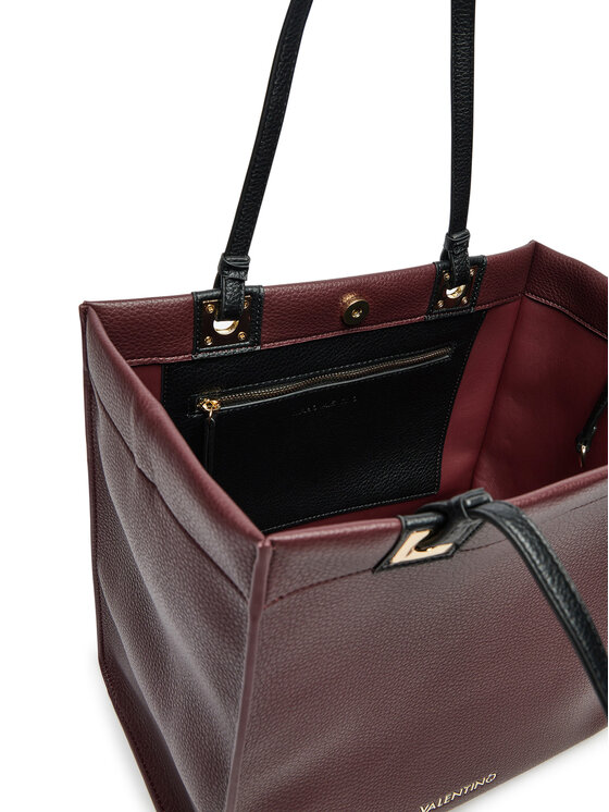Valentino Valentino Handtasche Post VBS8GM01 Dunkelrot