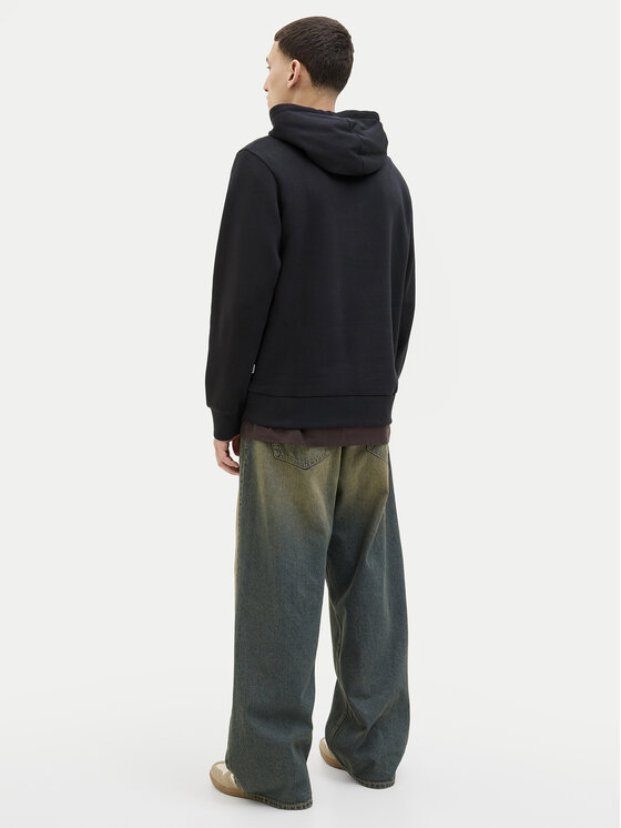 Jack & Jones Jack & Jones Bluza Logo 12279649 Czarny Regular Fit