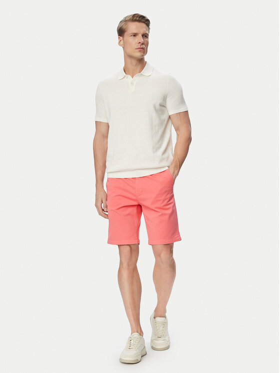 BOSS BOSS Kratke hlače 50536723 Svijetlo crvena Slim Fit