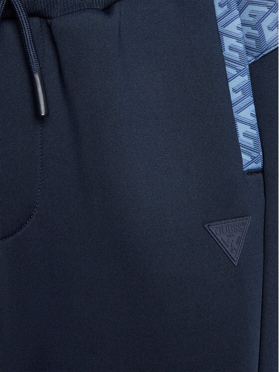 Guess Guess Долнище анцуг L3RQ15 JR06W Син Relaxed Fit
