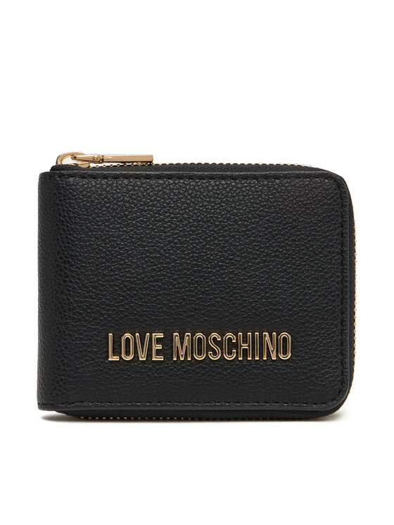 LOVE MOSCHINO Mały Portfel Damski JC5639PP1NLD0000 Czarny