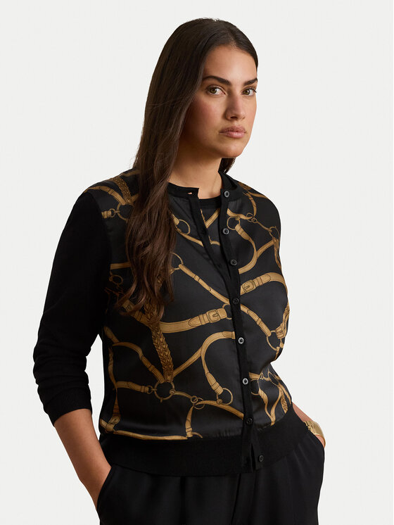 LAUREN RALPH LAUREN LAUREN RALPH LAUREN Cardigan 200P13977001 Nero Regular Fit