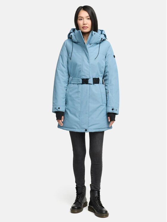 Navahoo Navahoo Kurtka zimowa Frostkuss Niebieski Regular Fit
