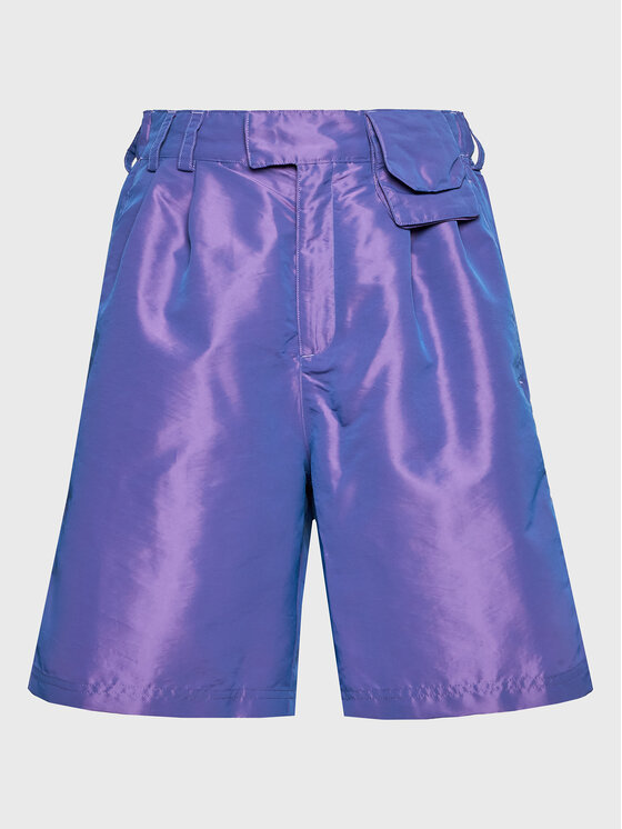 Reebok Reebok Medžiaginiai šortai NAO SERATI HN9115 Violetinė Relaxed Fit