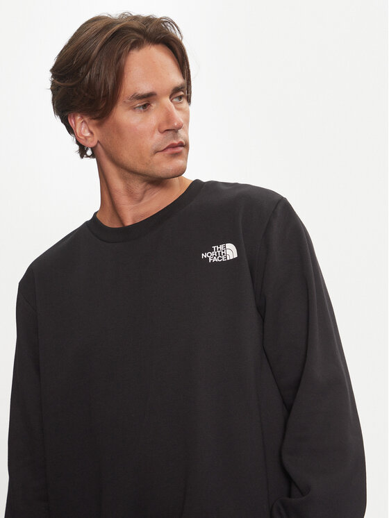 The North Face The North Face Μπλούζα Simple Dome NF0A89FB Μαύρο Regular Fit