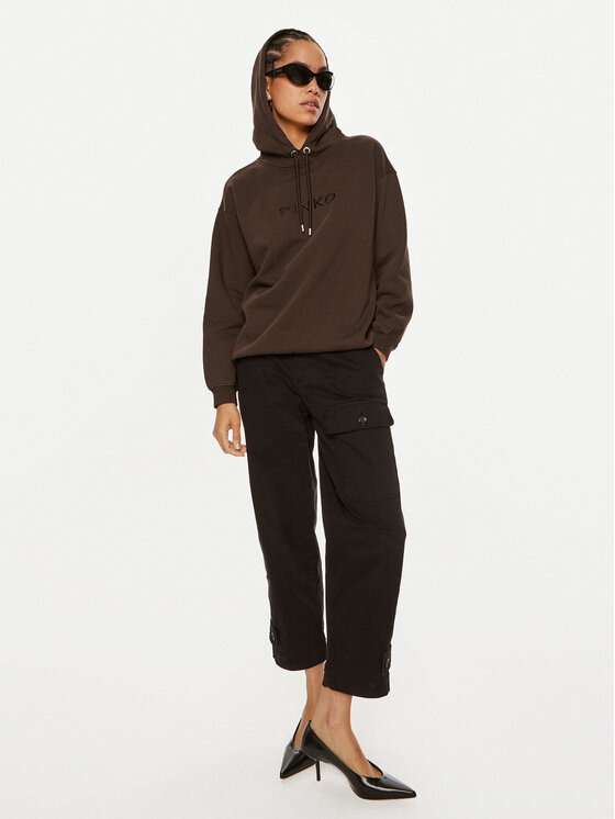 PINKO Pinko Jopa Skype 101685 A21P Rjava Relaxed Fit