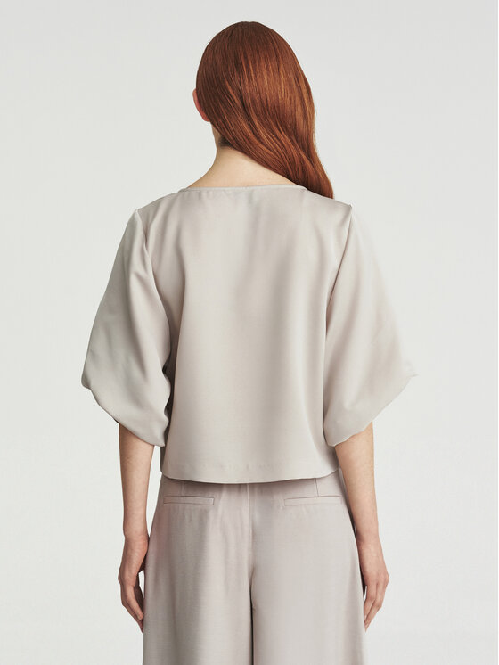 TATUUM TATUUM Bluzka LAMA 1 Szary Loose Fit