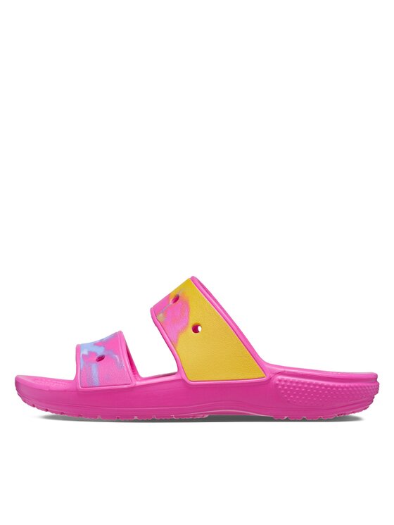 Crocs Crocs Klapki Classic Ombre Sandal 208282 Różowy